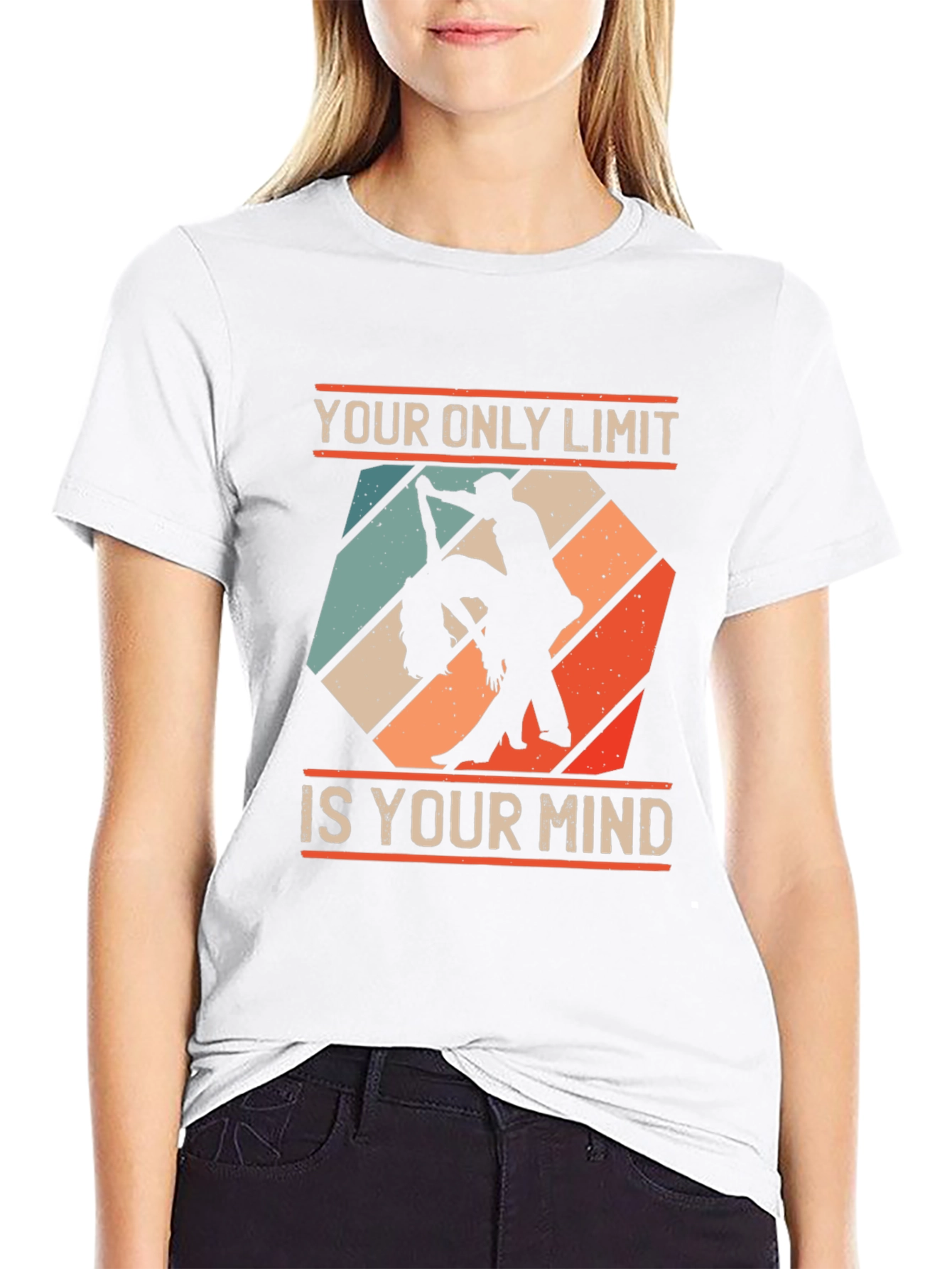 Inspirational Dance Graphic Tee - Your Only Limit