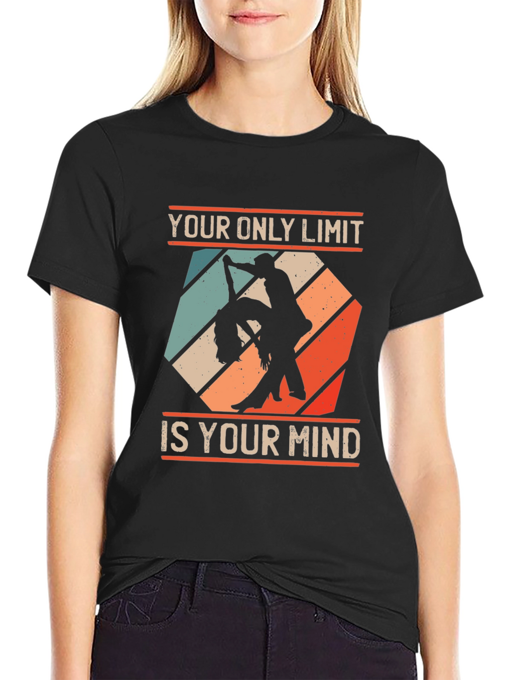 Inspirational Dance Graphic Tee - Your Only Limit