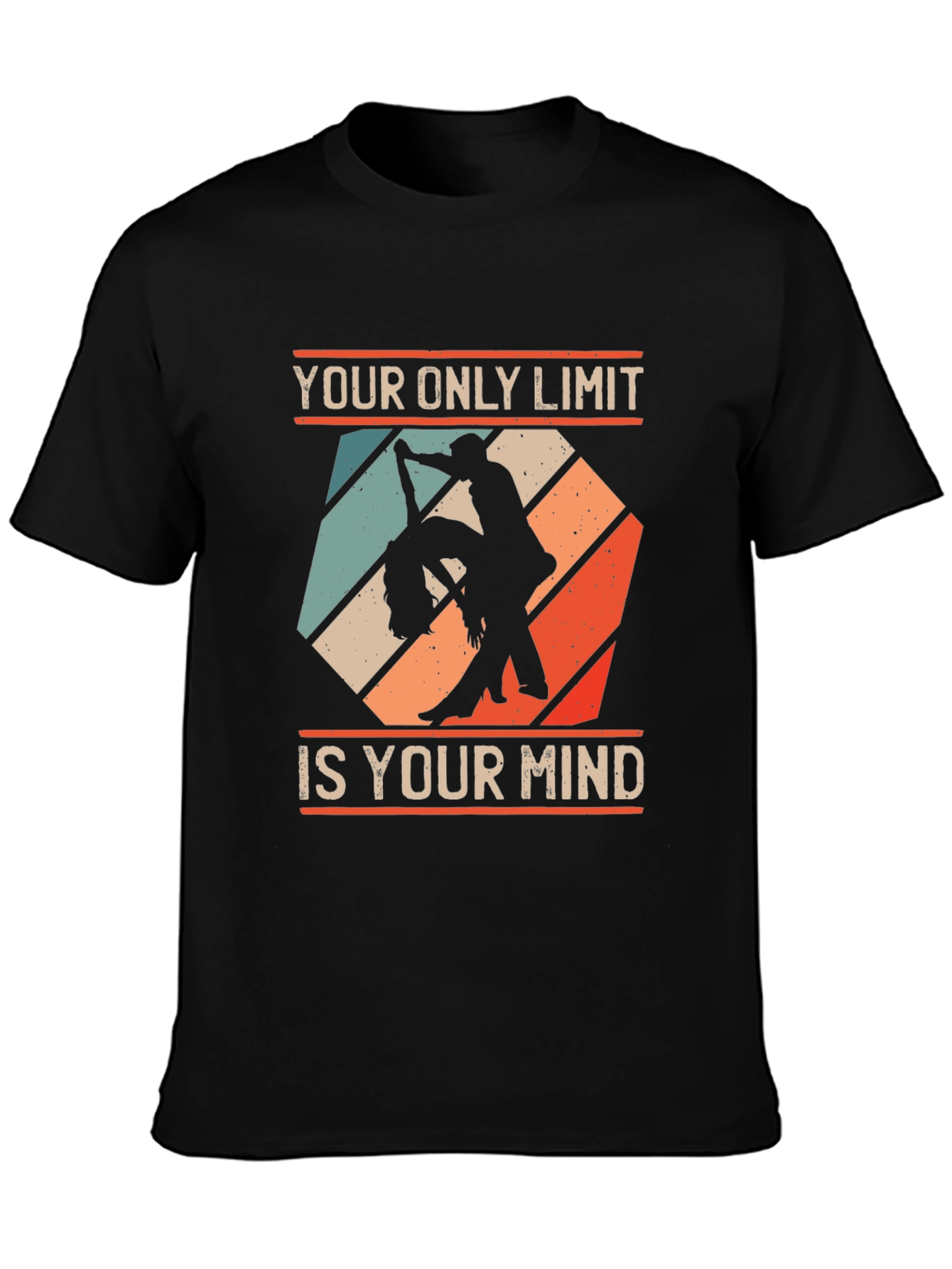 Inspirational Dance Graphic Tee - Your Only Limit