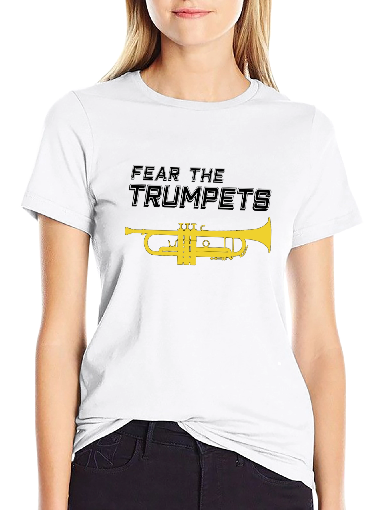 Fear the Trumpets T-Shirt - Novelty Music Tee