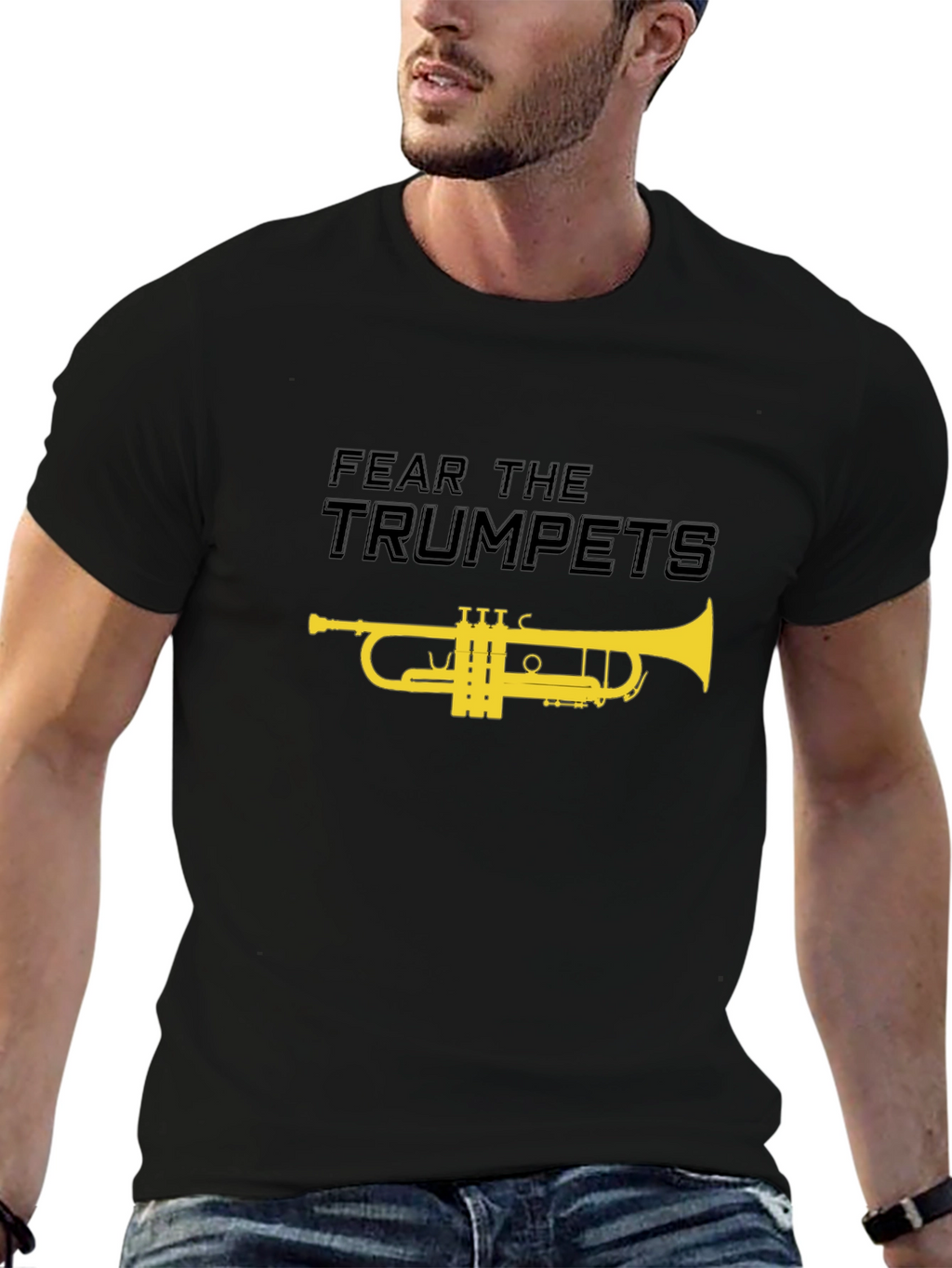 Fear the Trumpets T-Shirt - Novelty Music Tee