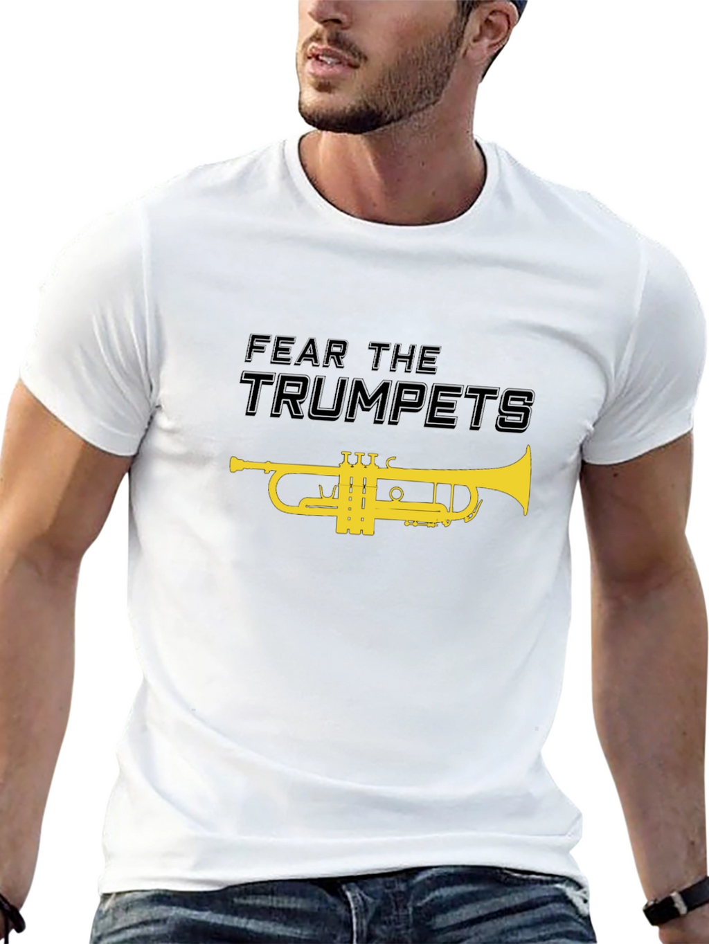 Fear the Trumpets T-Shirt - Novelty Music Tee