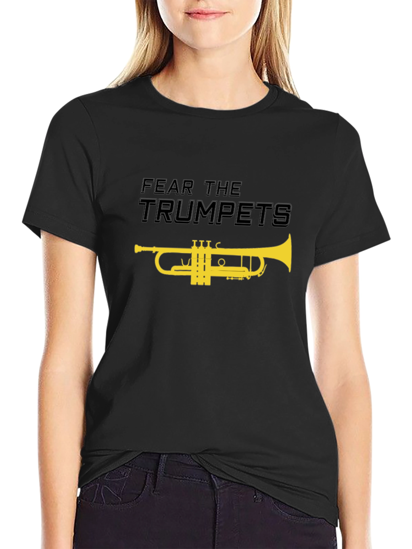 Fear the Trumpets T-Shirt - Novelty Music Tee