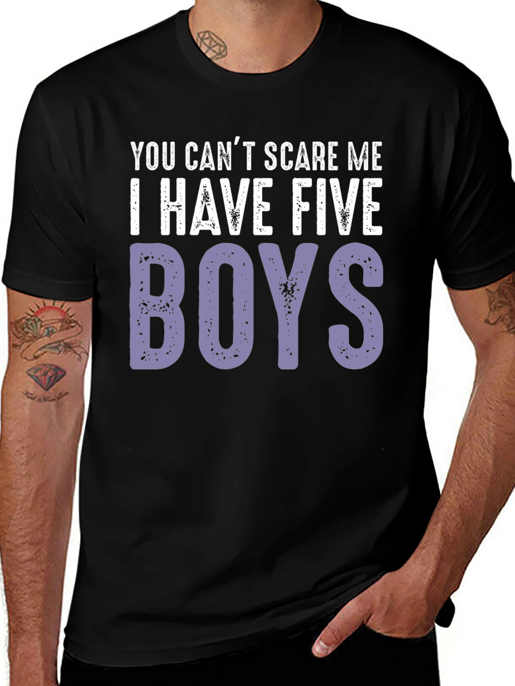 Funny Five Boys T-Shirt