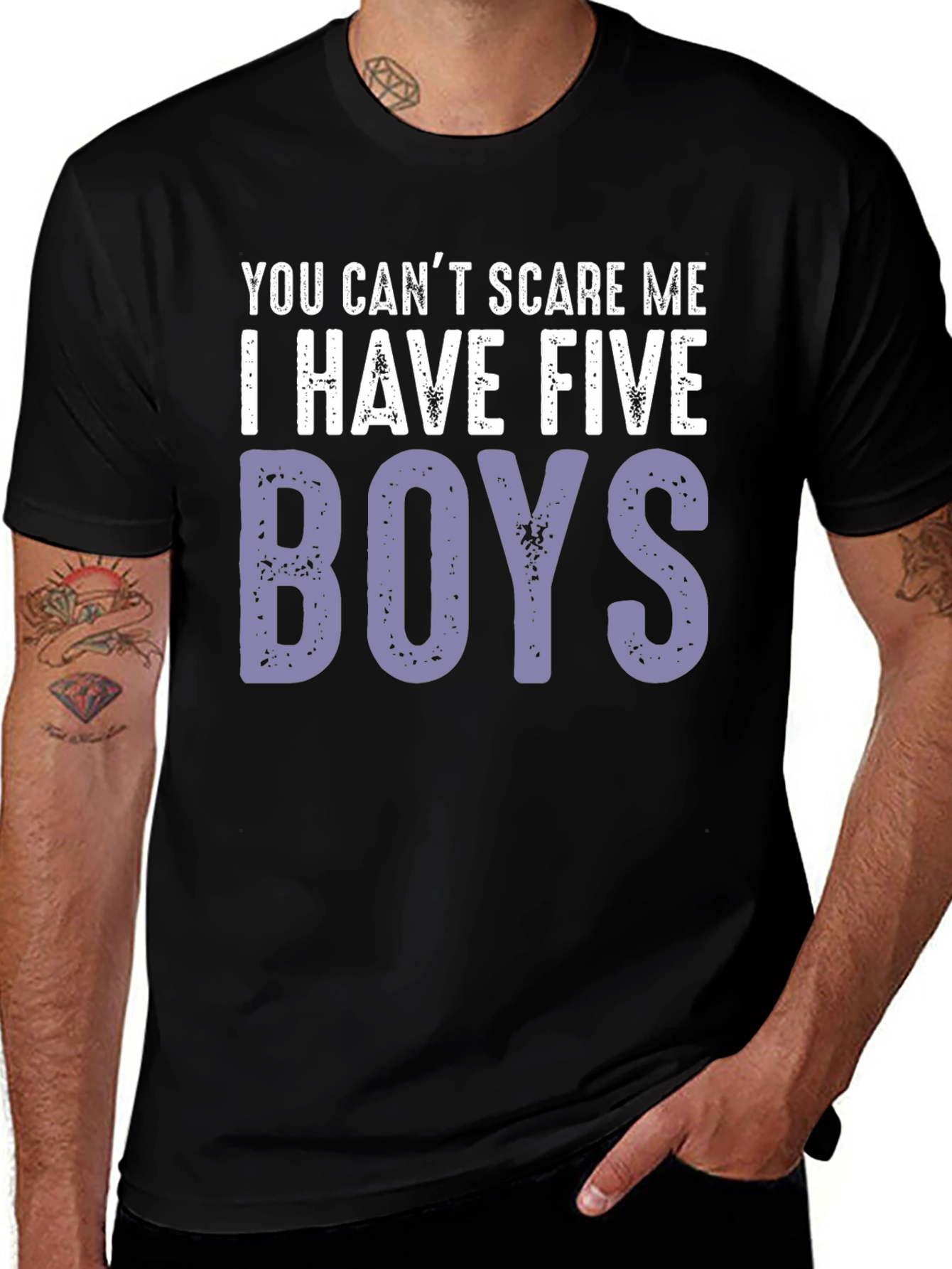 Funny Five Boys T-Shirt