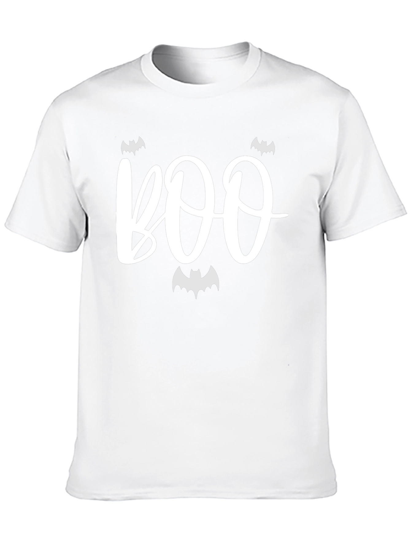 Boo Halloween Graphic Tee - Black Unisex T-Shirt