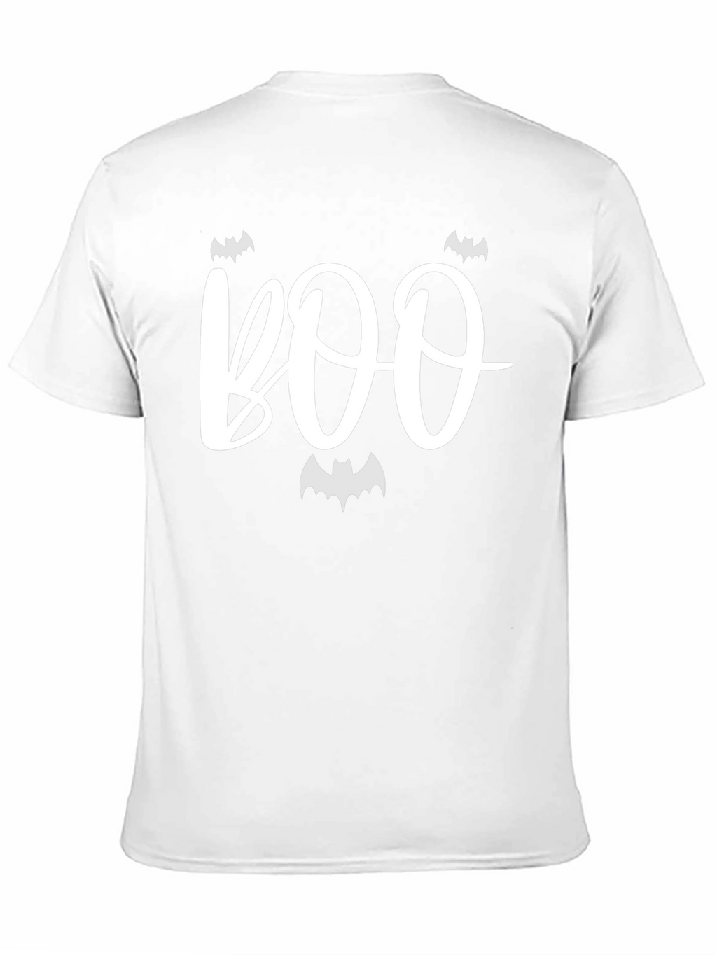 Boo Halloween Graphic Tee - Black Unisex T-Shirt