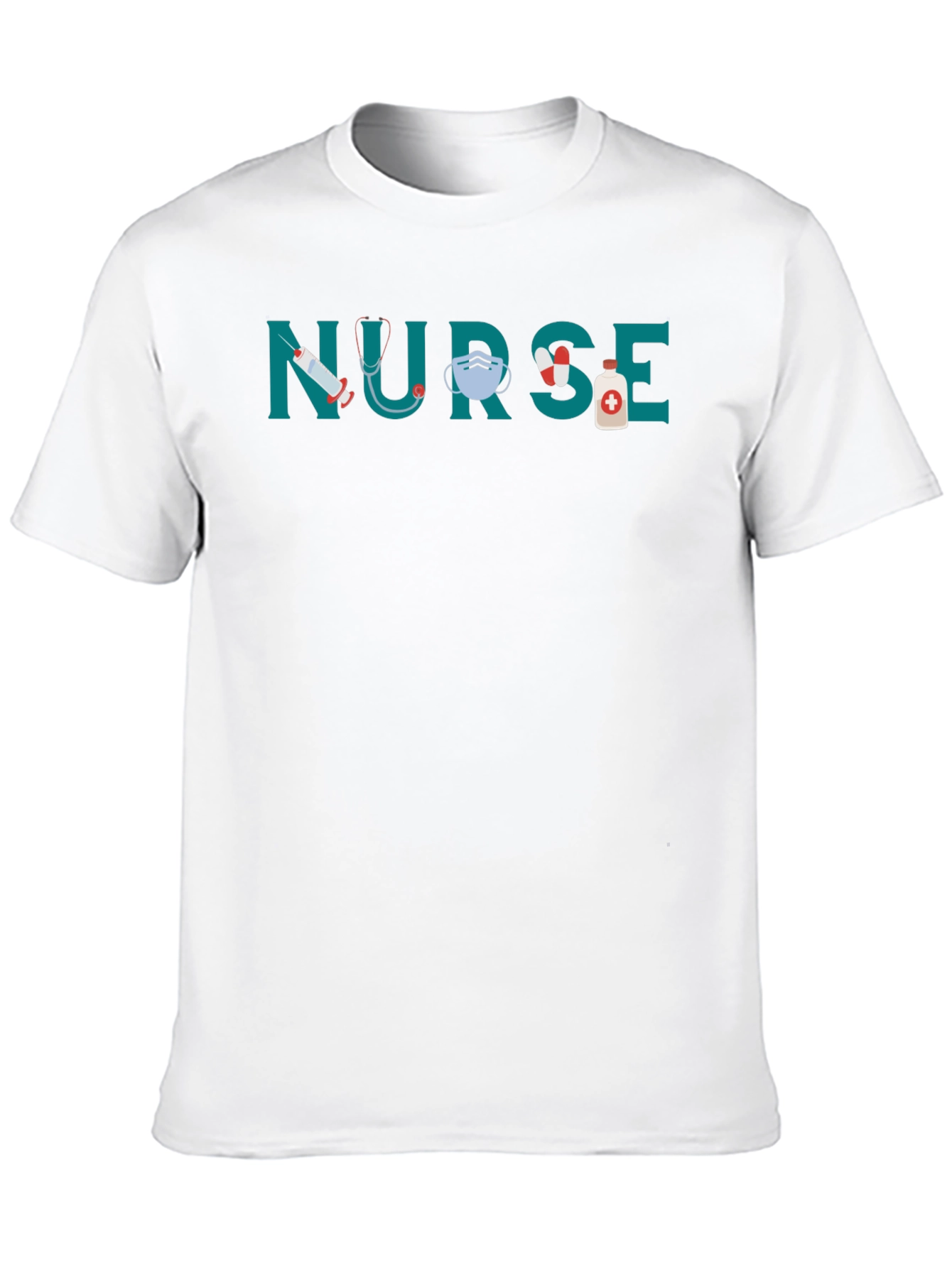 Nurse Graphic Tee - Medical Themed T-Shirt