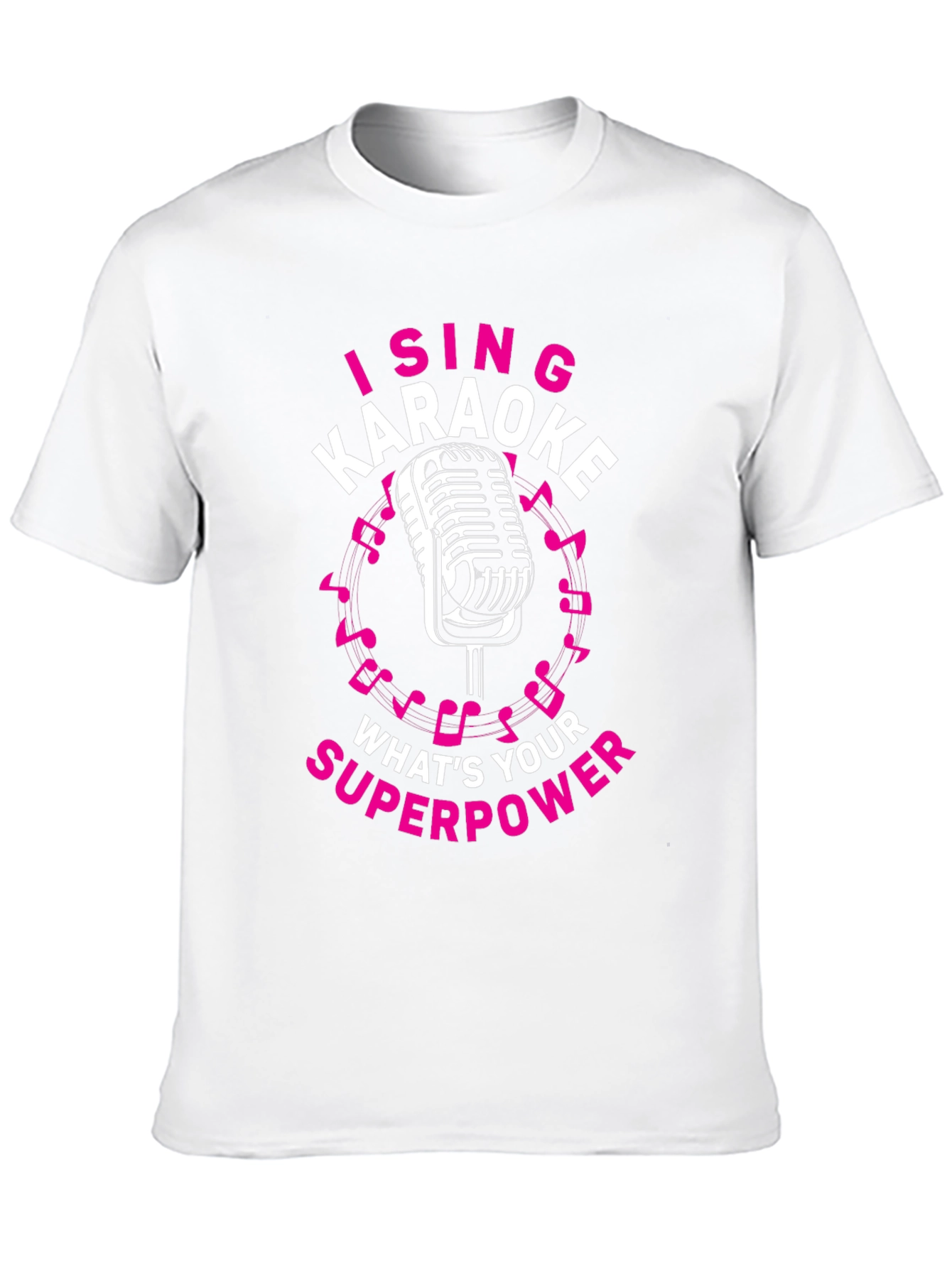 Karaoke Superpower T-Shirt - Sing Your Heart Out!
