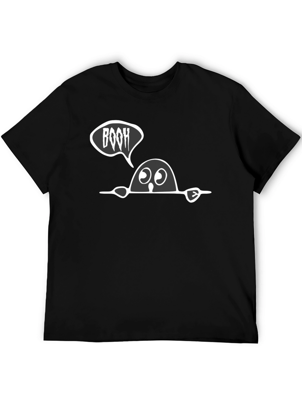 Boo Halloween T-Shirt - Spooky Cute Tee