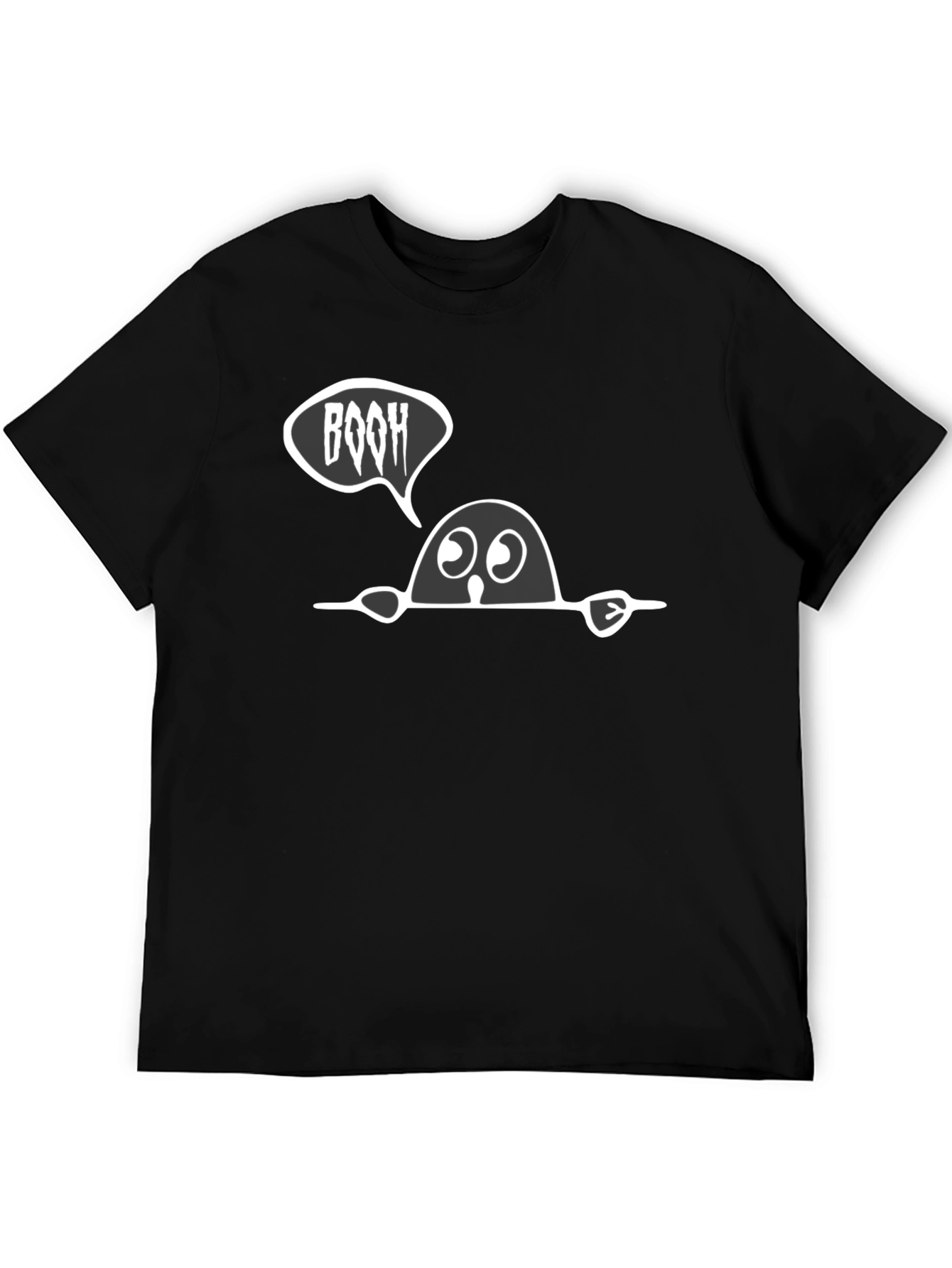 Boo Halloween T-Shirt - Spooky Cute Tee