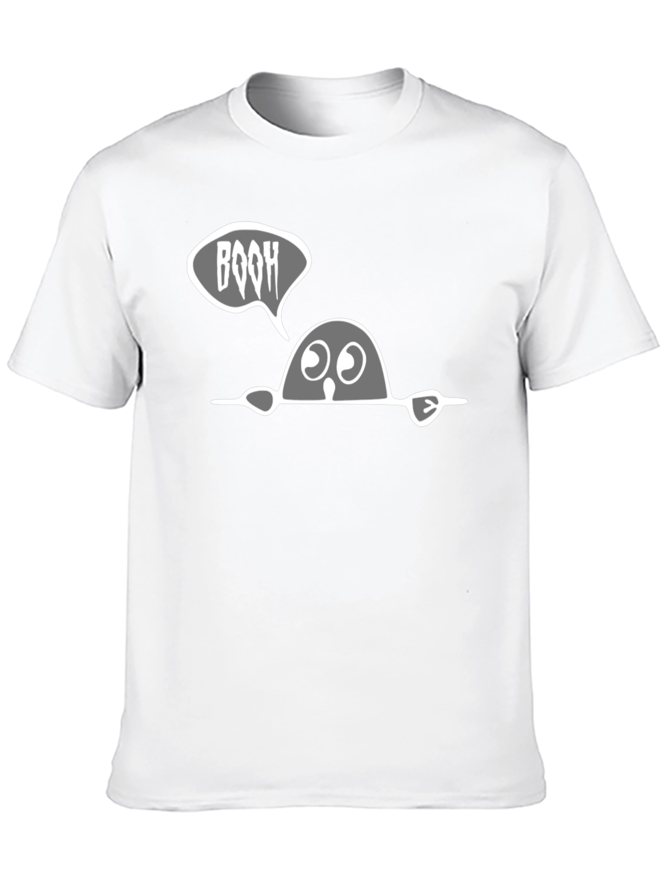 Boo Halloween T-Shirt - Spooky Cute Tee