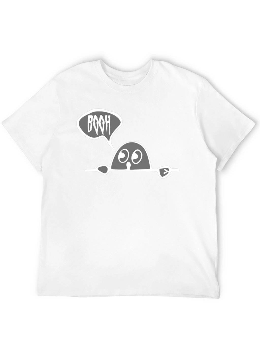 Boo Halloween T-Shirt - Spooky Cute Tee