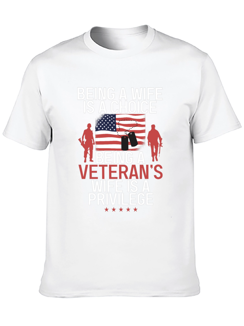 Veterans Wife Choice T-Shirt