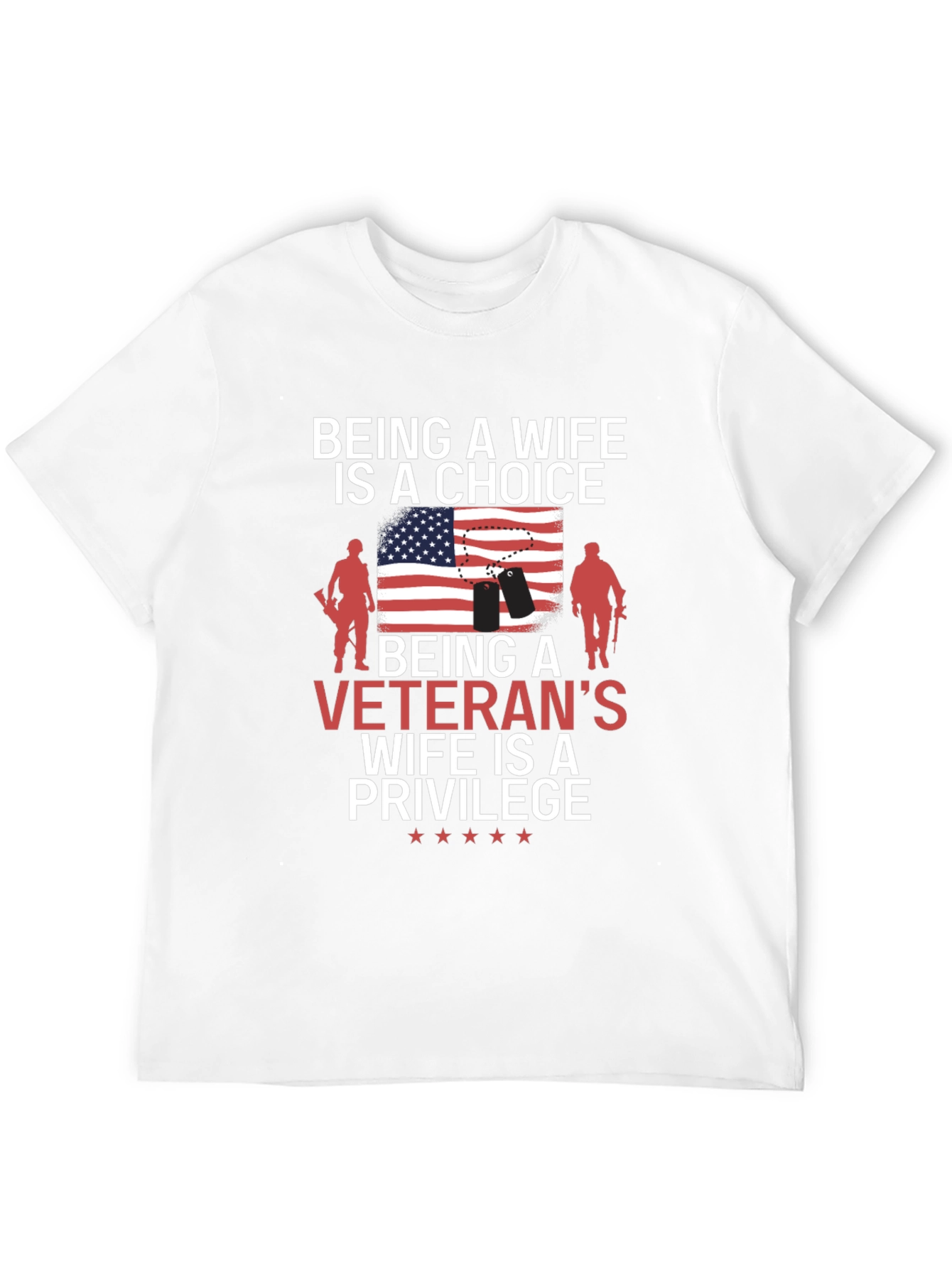 Veterans Wife Choice T-Shirt