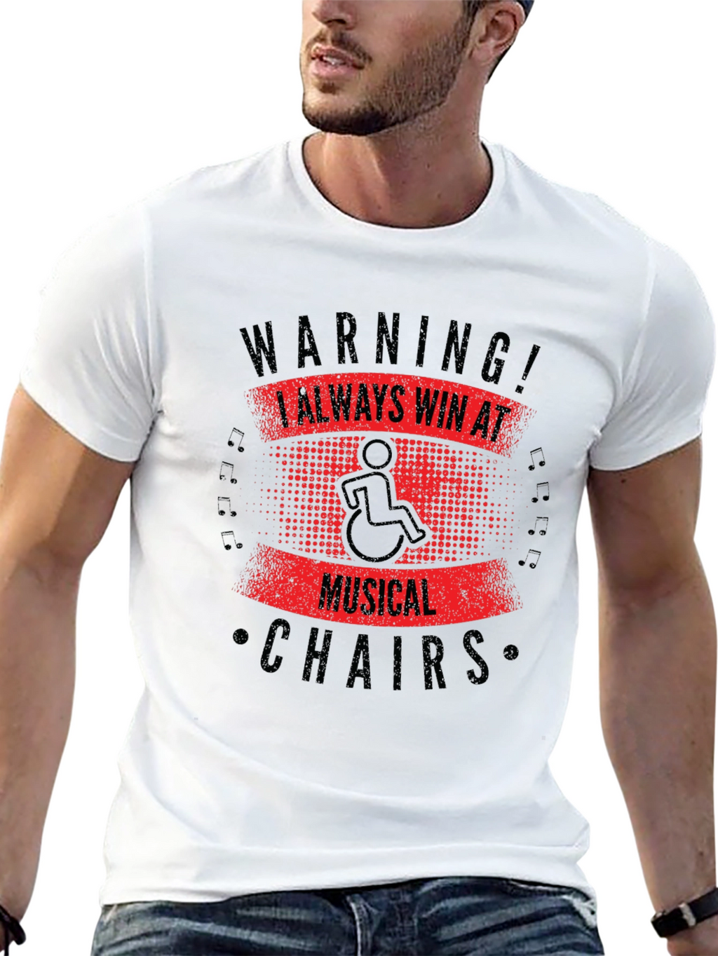 Warning! Always Win at Musical Chairs T-Shirt