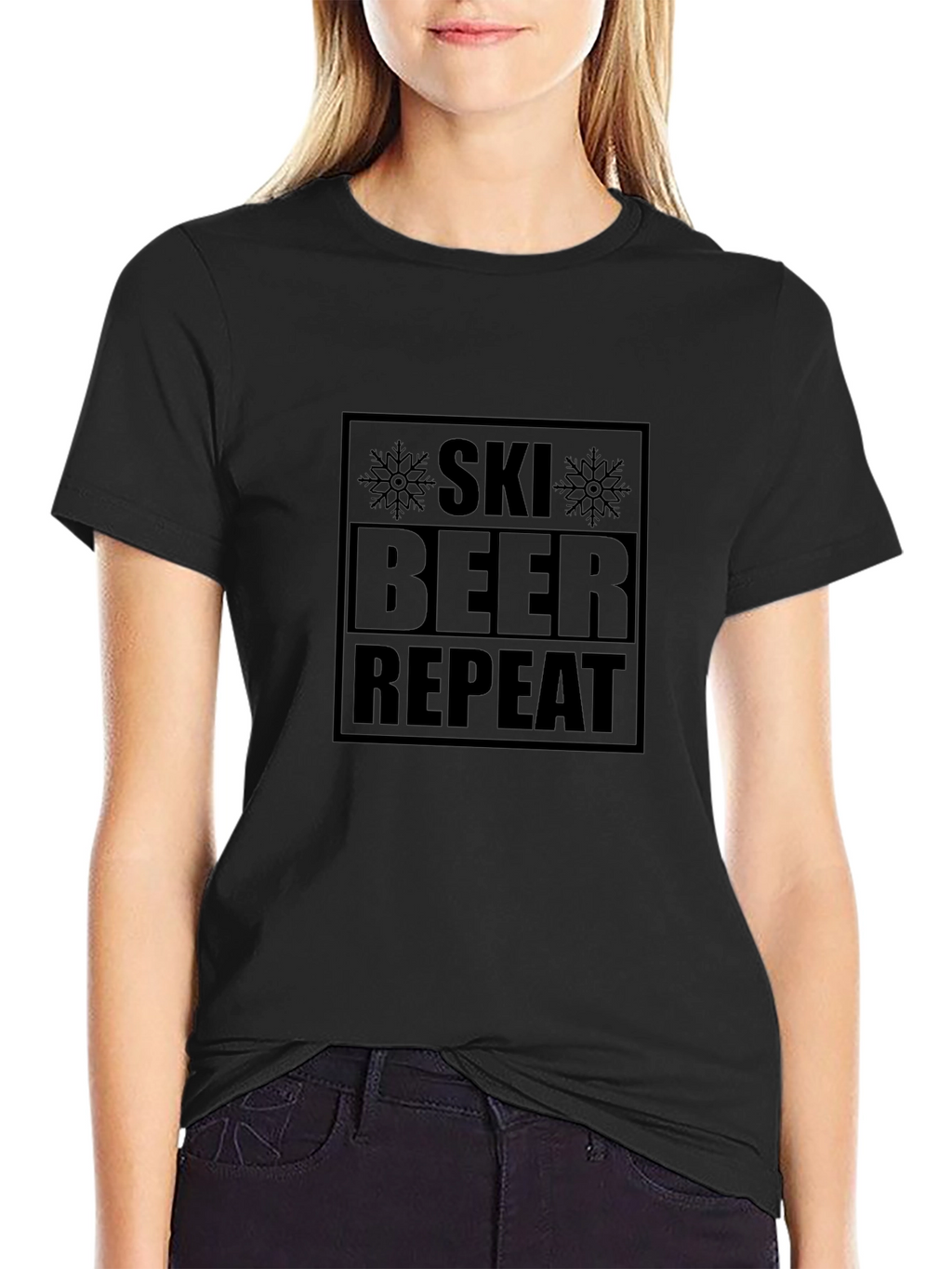 Ski Beer Repeat Graphic Tee