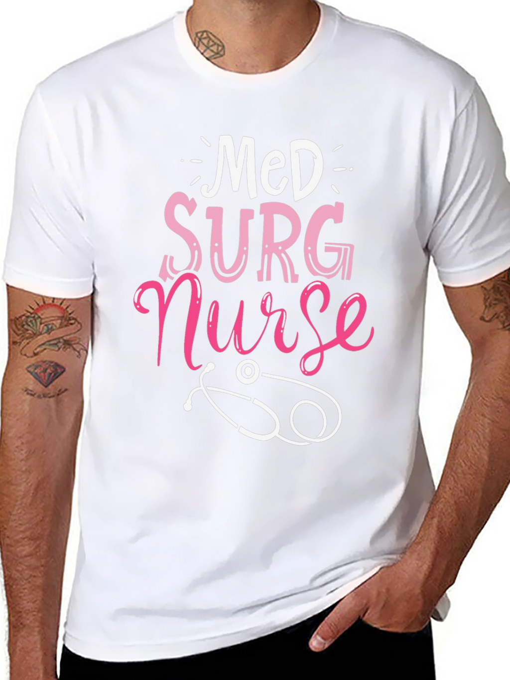 Med Surg Nurse T-Shirt - Medical Profession Apparel