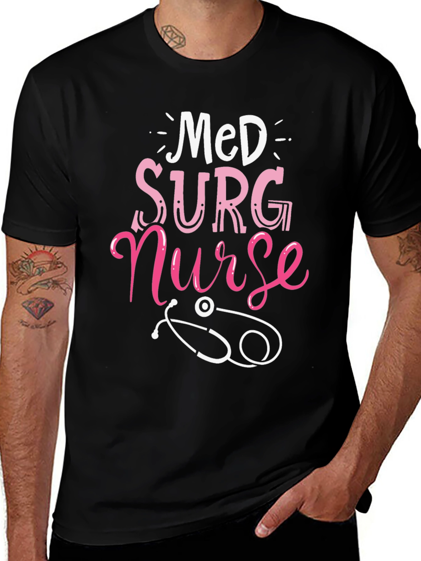 Med Surg Nurse T-Shirt - Medical Profession Apparel