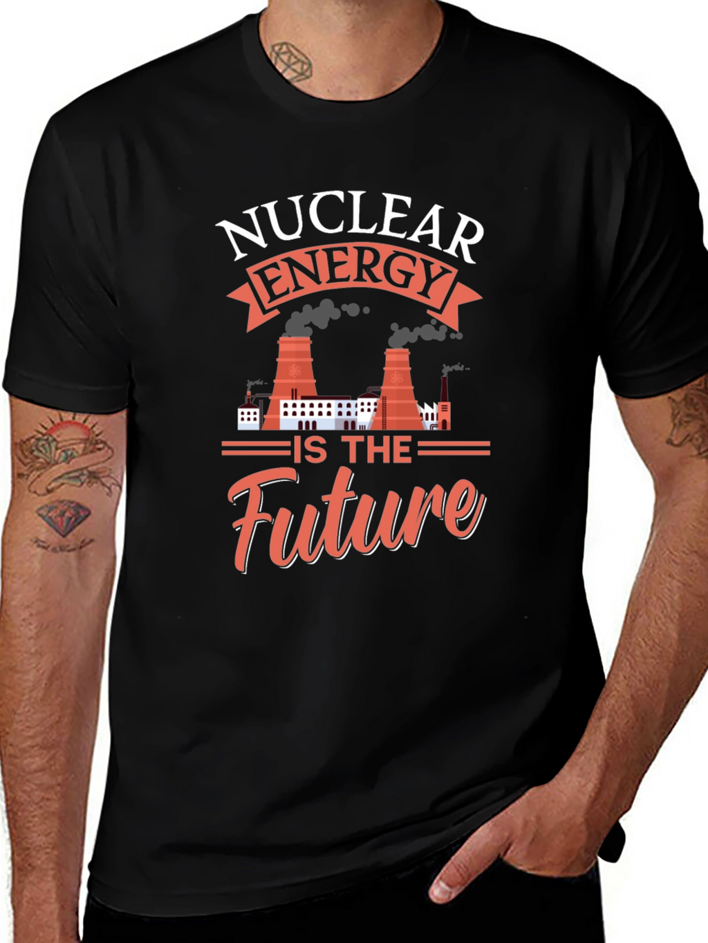Nuclear Energy is the Future Graphic T-Shirt