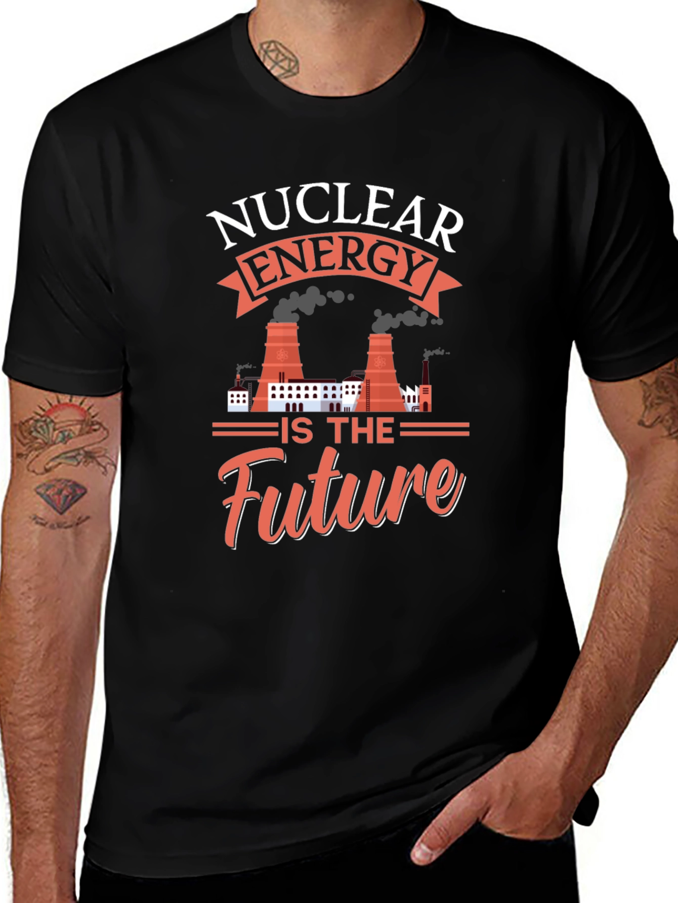 Nuclear Energy is the Future Graphic T-Shirt