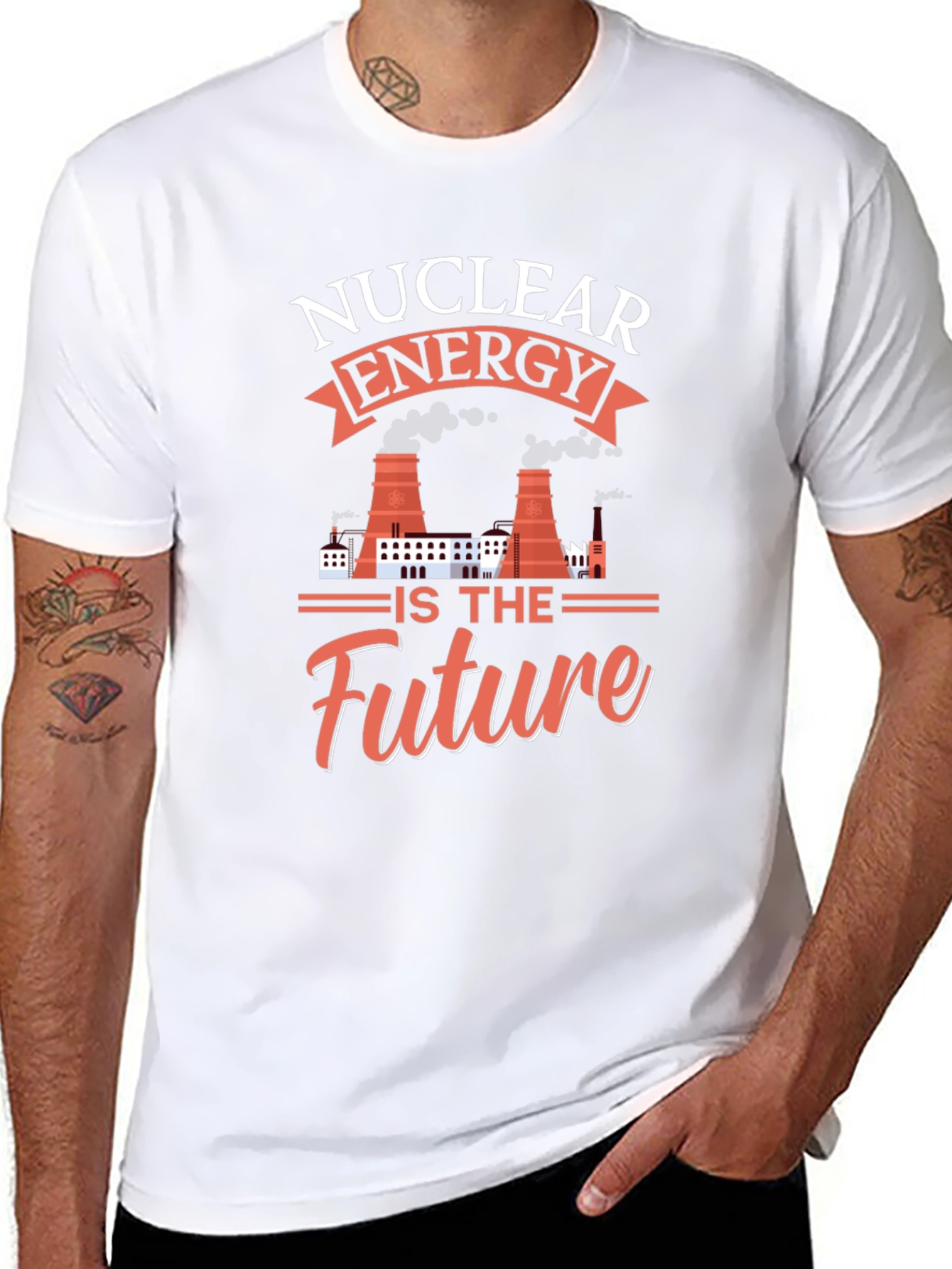Nuclear Energy is the Future Graphic T-Shirt