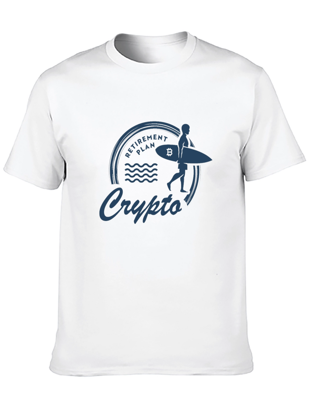 Crypto Retirement Plan Graphic T-Shirt