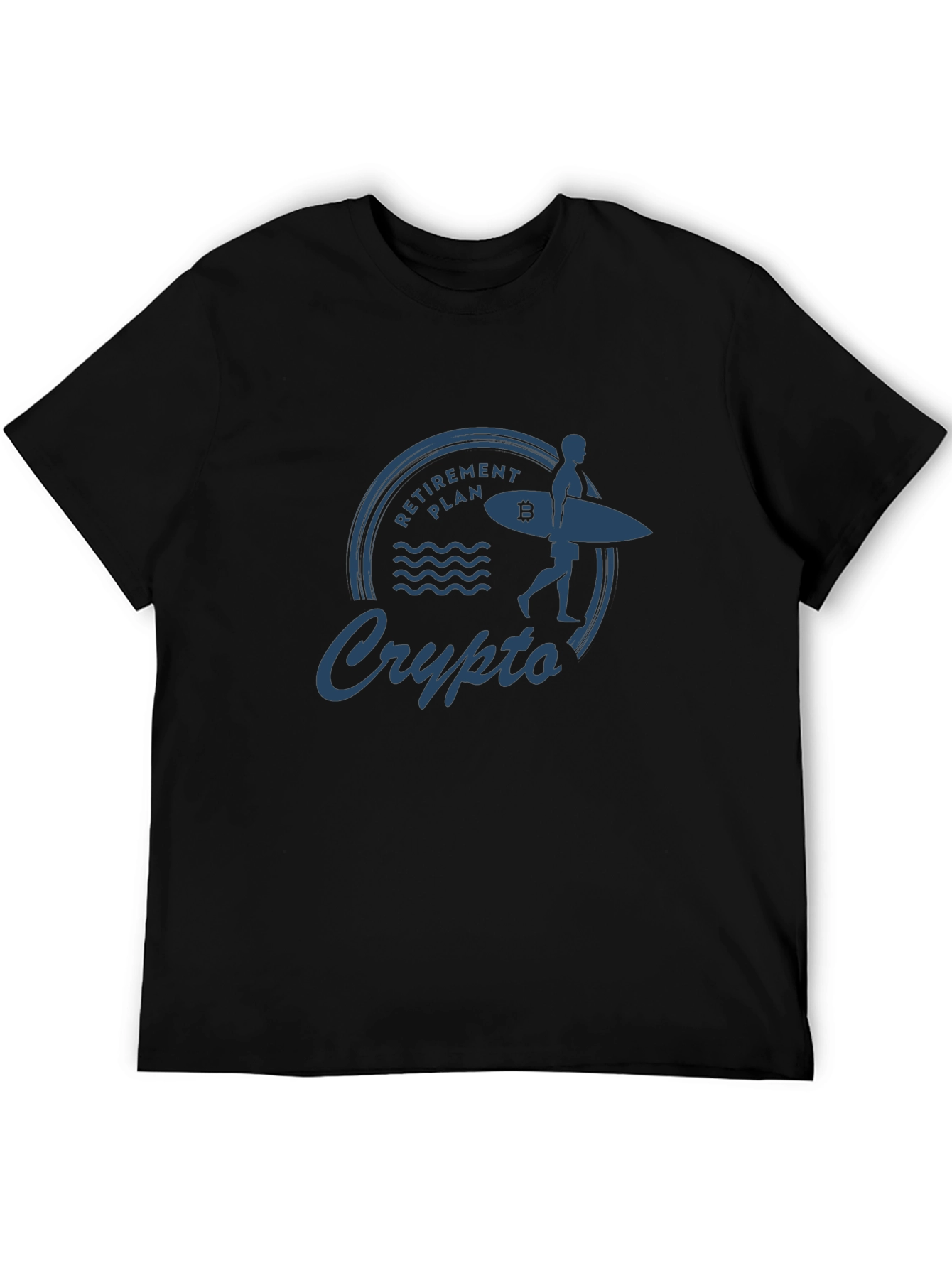 Crypto Retirement Plan Graphic T-Shirt