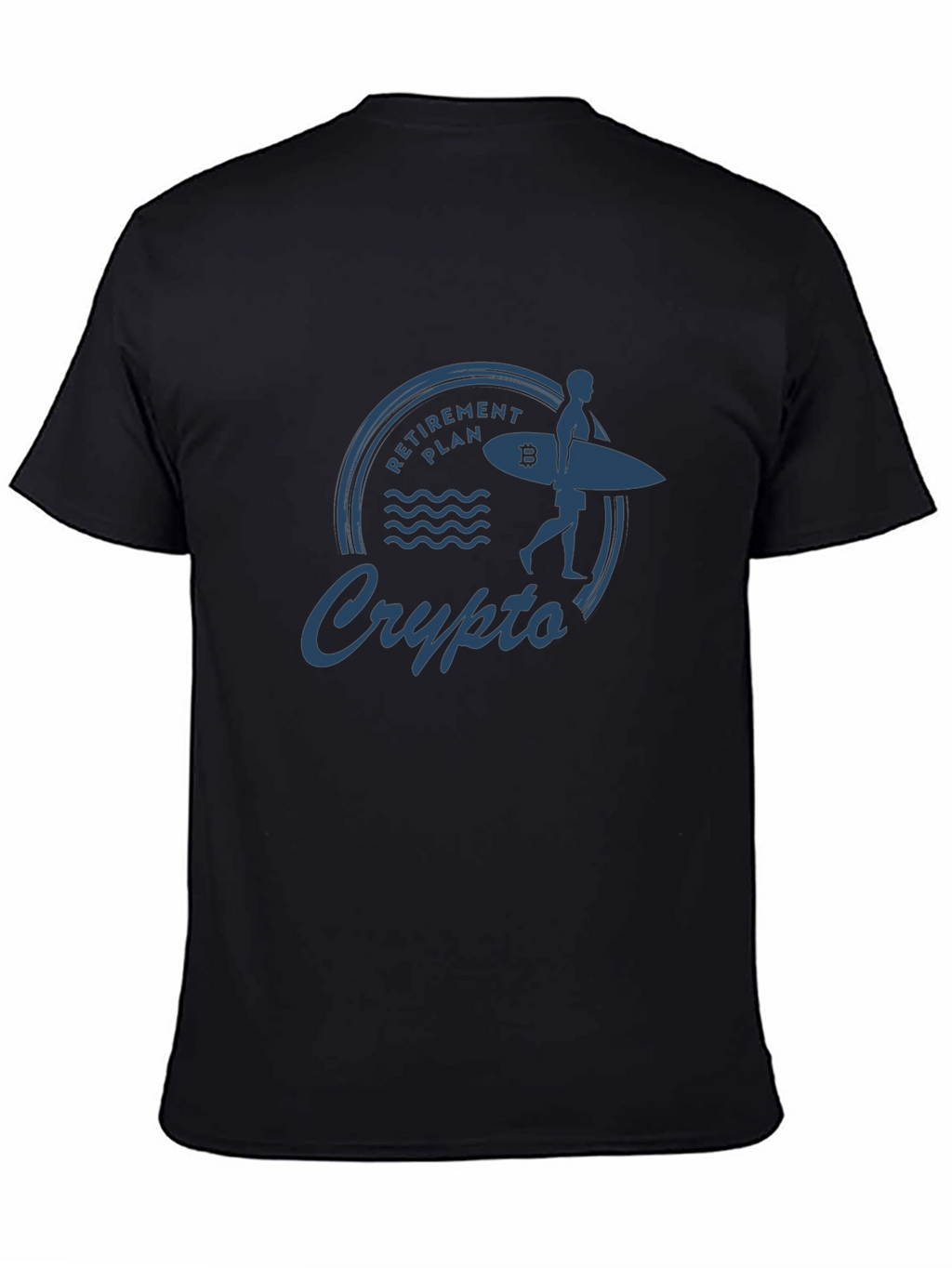 Crypto Retirement Plan Graphic T-Shirt