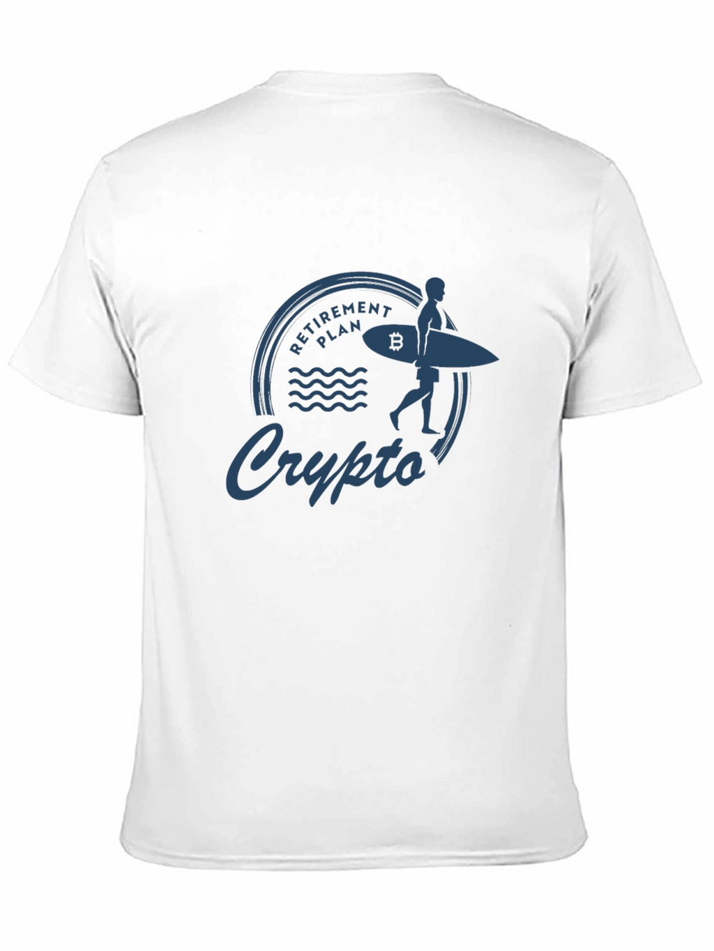 Crypto Retirement Plan Graphic T-Shirt