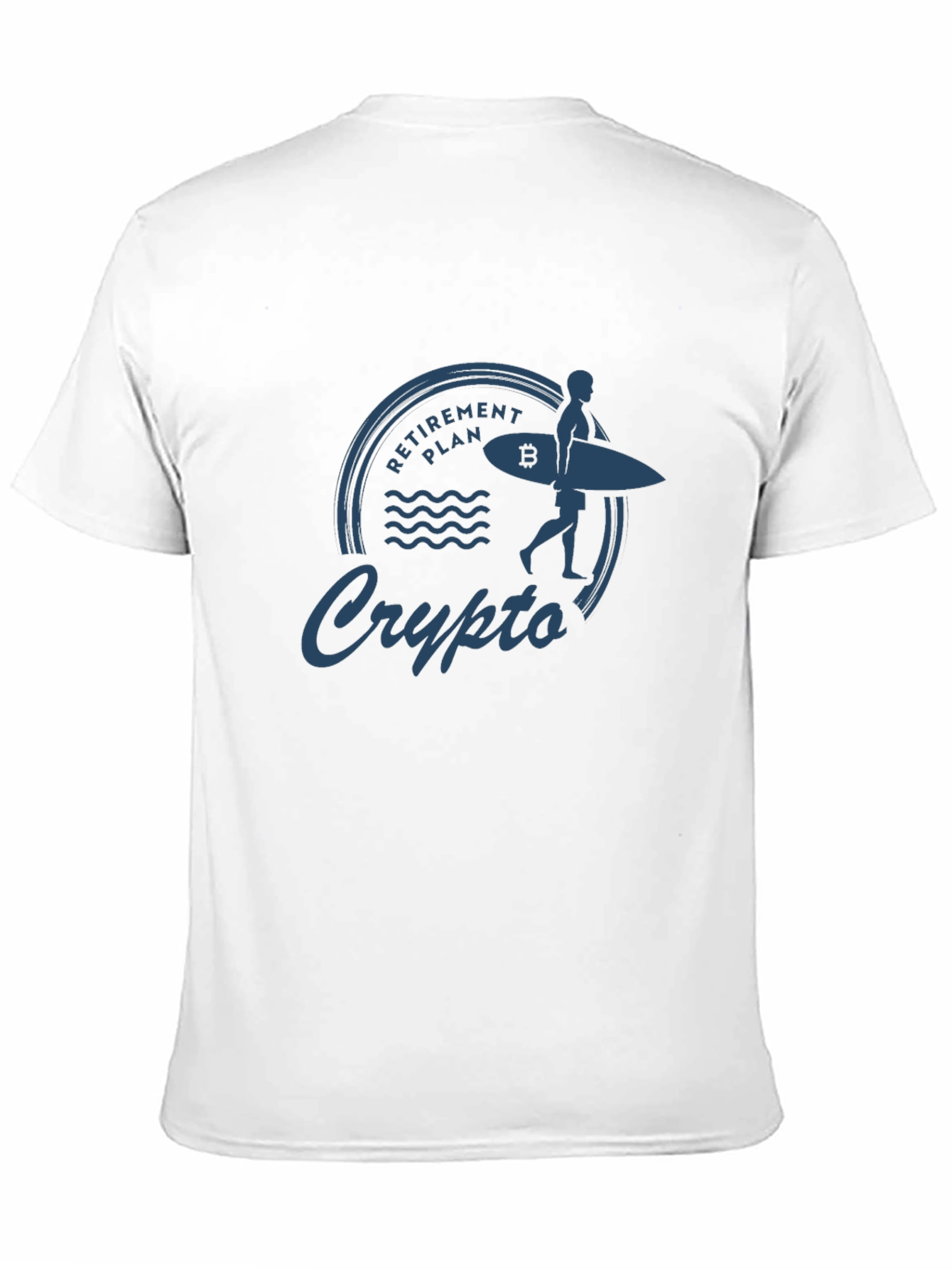 Crypto Retirement Plan Graphic T-Shirt