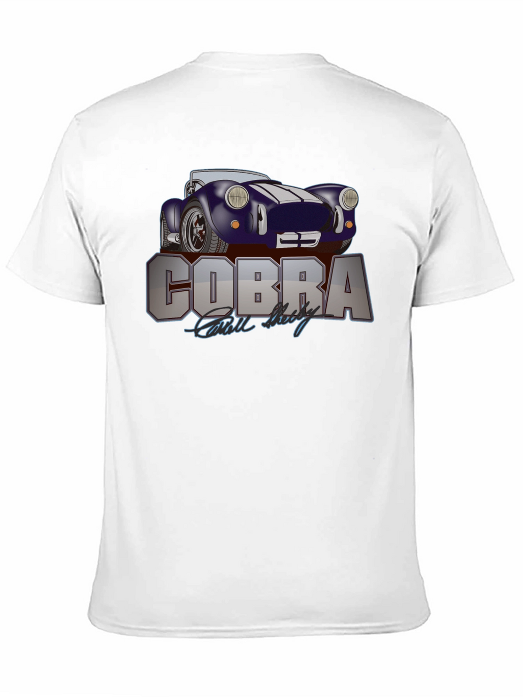 Cobra Car Graphic T-Shirt - Mens Black Tee