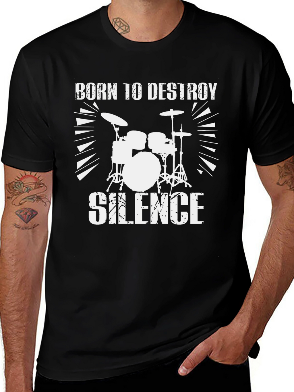 Born to Destroy Silence T-Shirt
