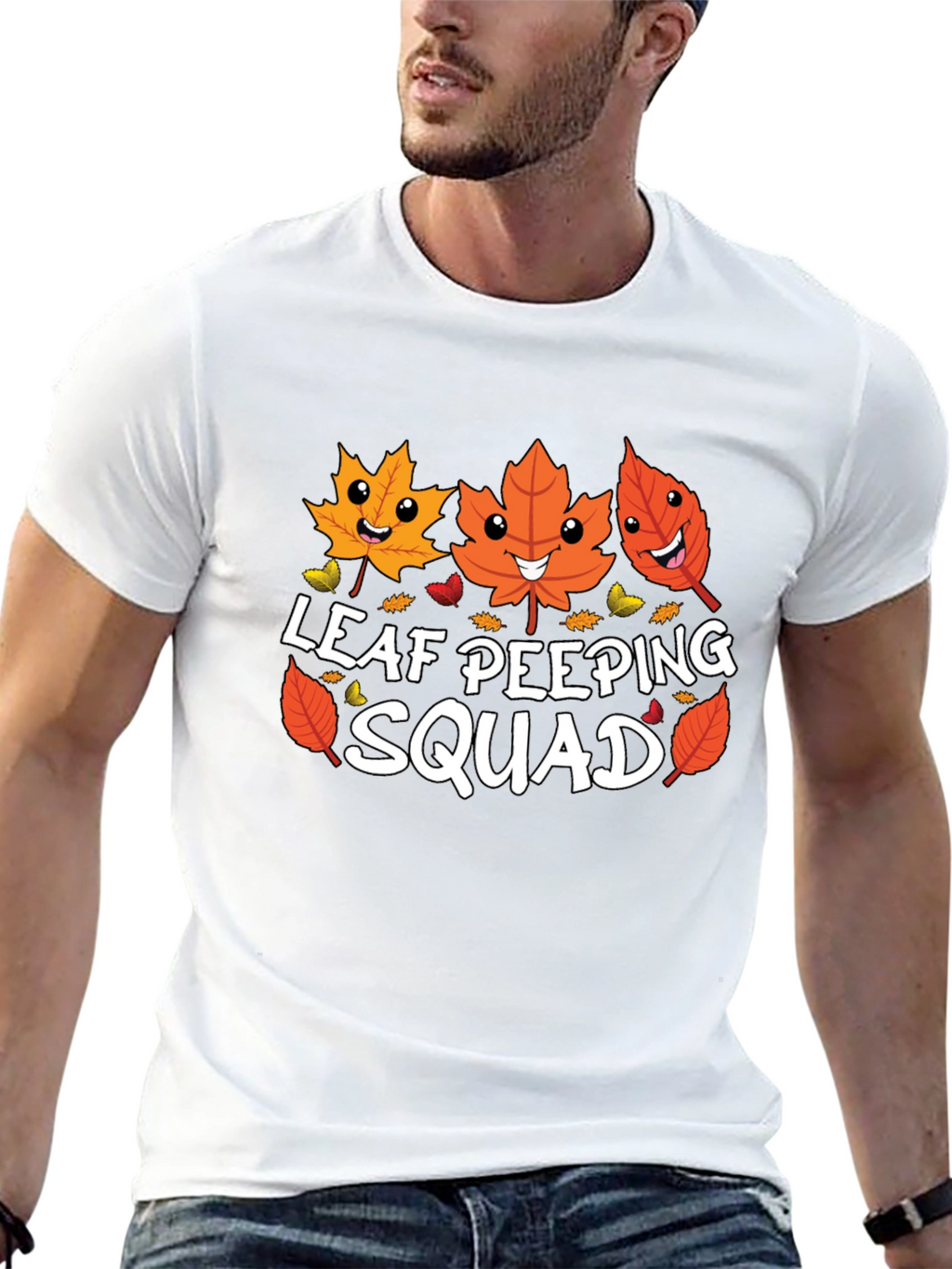 Leaf Peeping Squad Graphic Tee