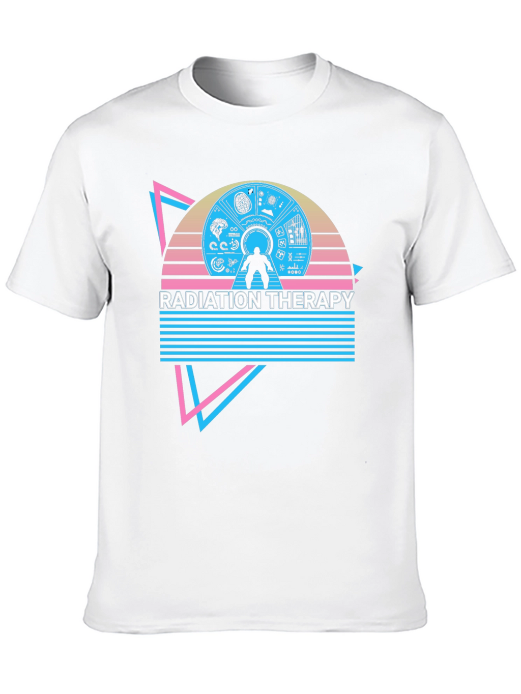 Radiation Therapy Retro Style T-Shirt