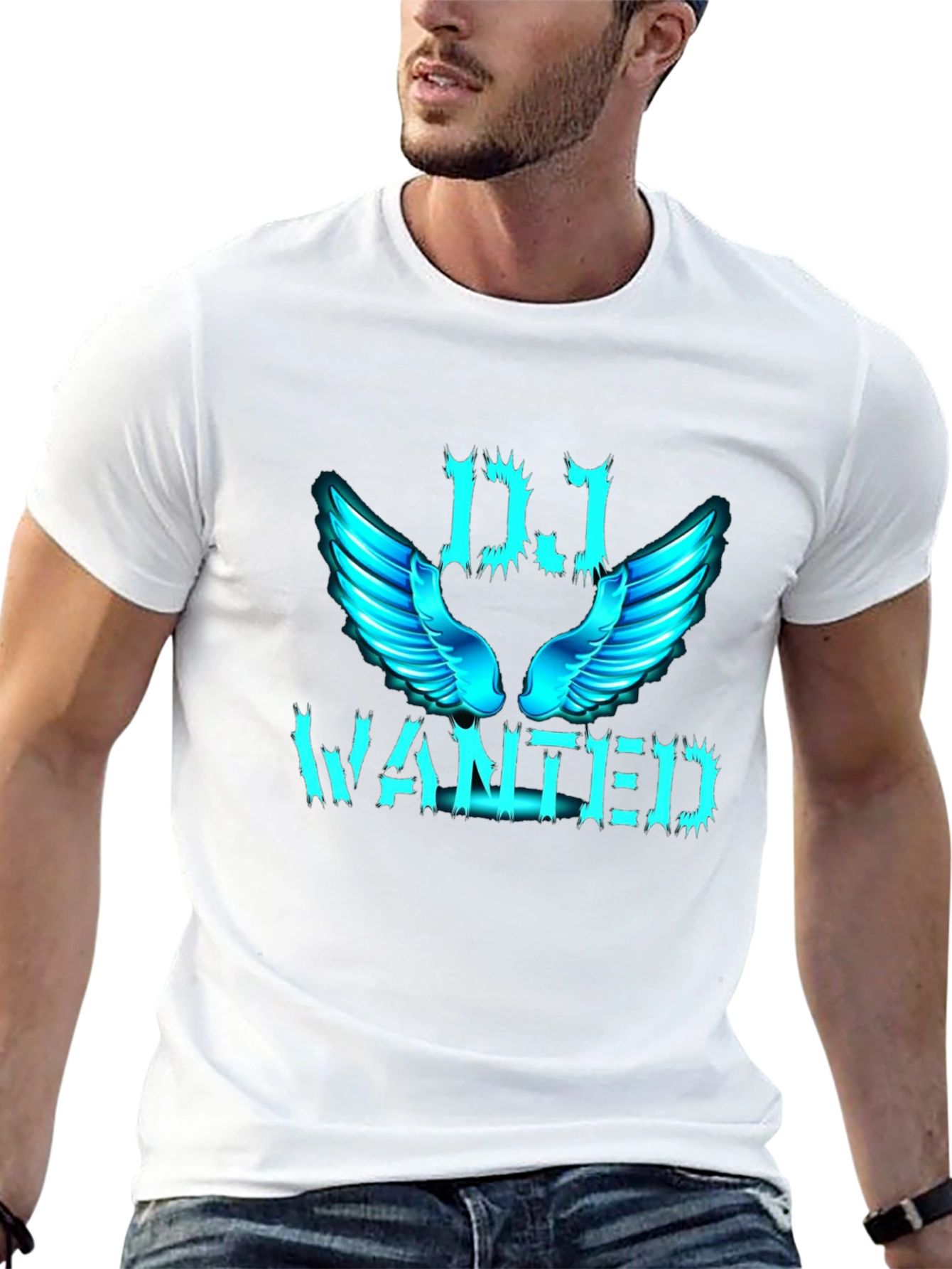 DJ Wanted Graphic T-Shirt