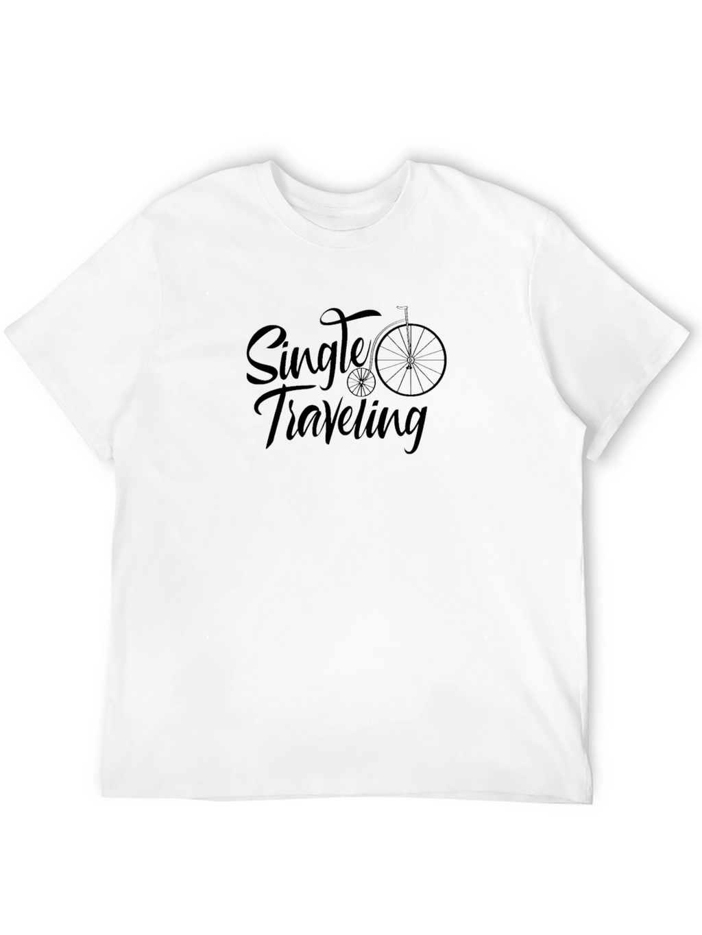 Single Traveling T-Shirt Black