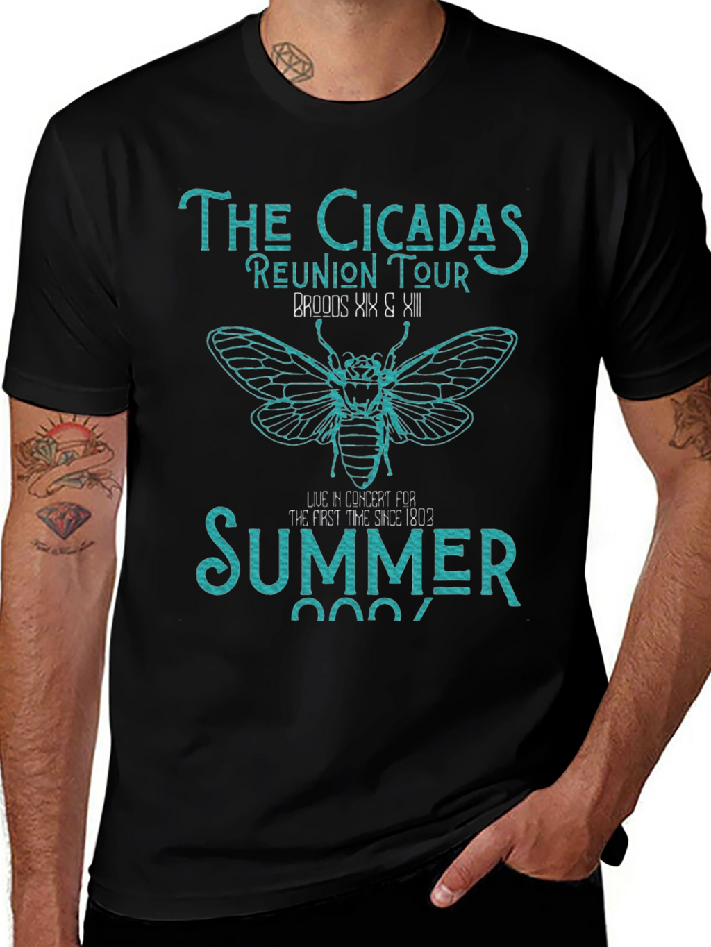 The Cicadas Reunion Tour T-Shirt
