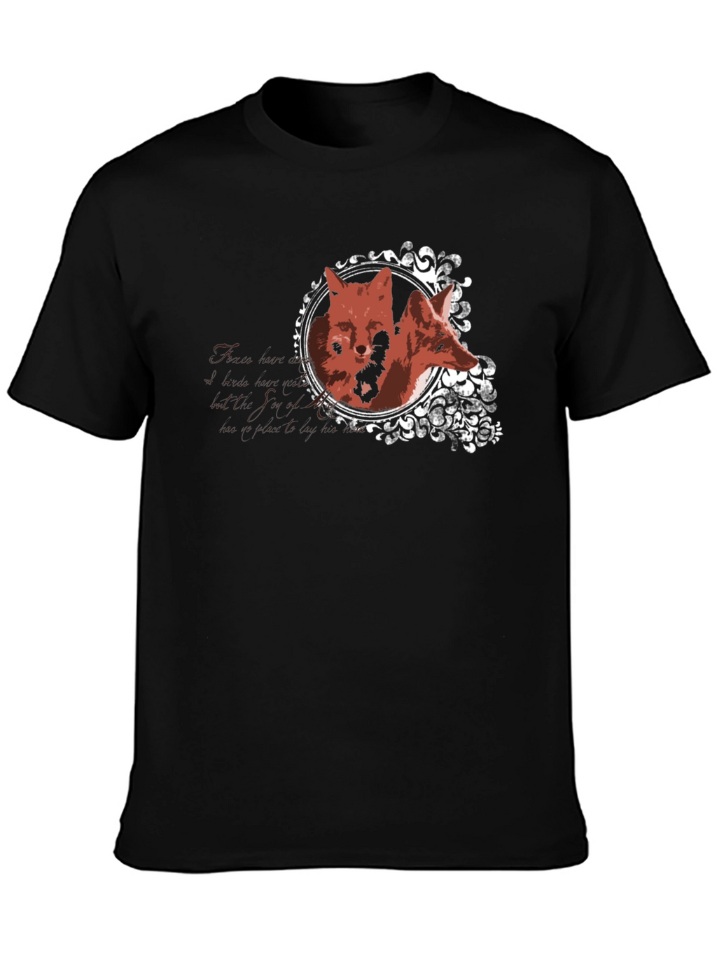 Fox Portrait Graphic Tee - Stylish Unisex T-Shirt