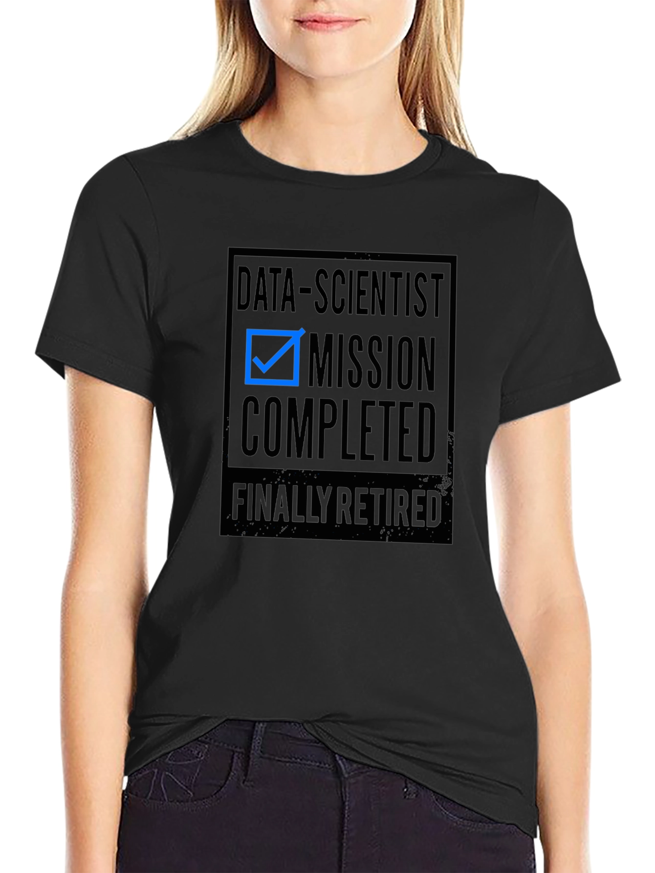 Data Scientist Mission Completed Retired T-Shirt