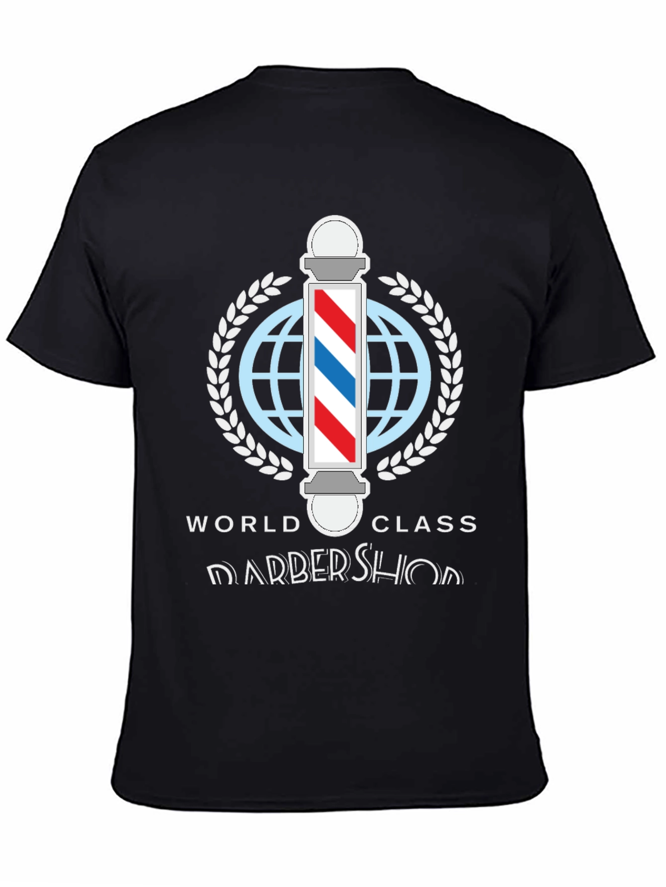 World Class Barbershop T-Shirt - Stylish Barber Apparel
