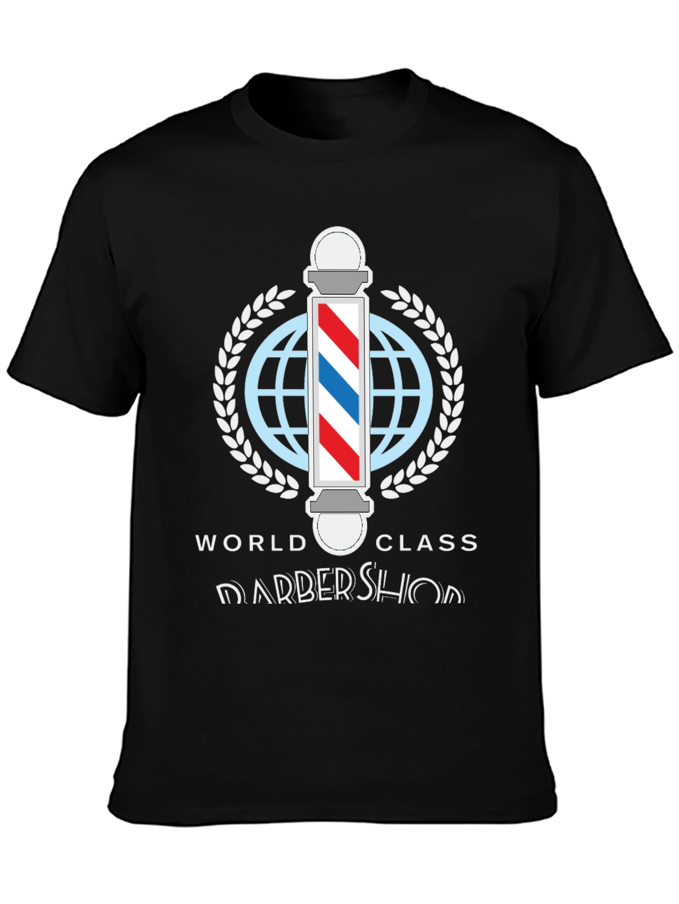 World Class Barbershop T-Shirt - Stylish Barber Apparel