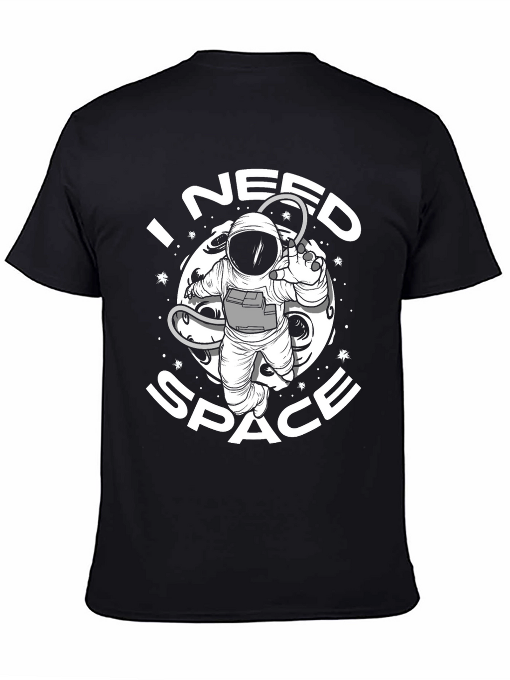 I Need Space T-Shirt - Astronaut Graphic Tee