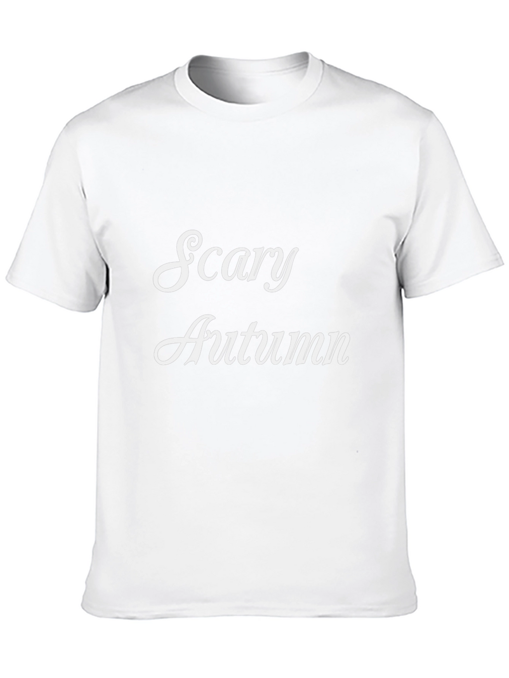 Scary Autumn Black T-Shirt