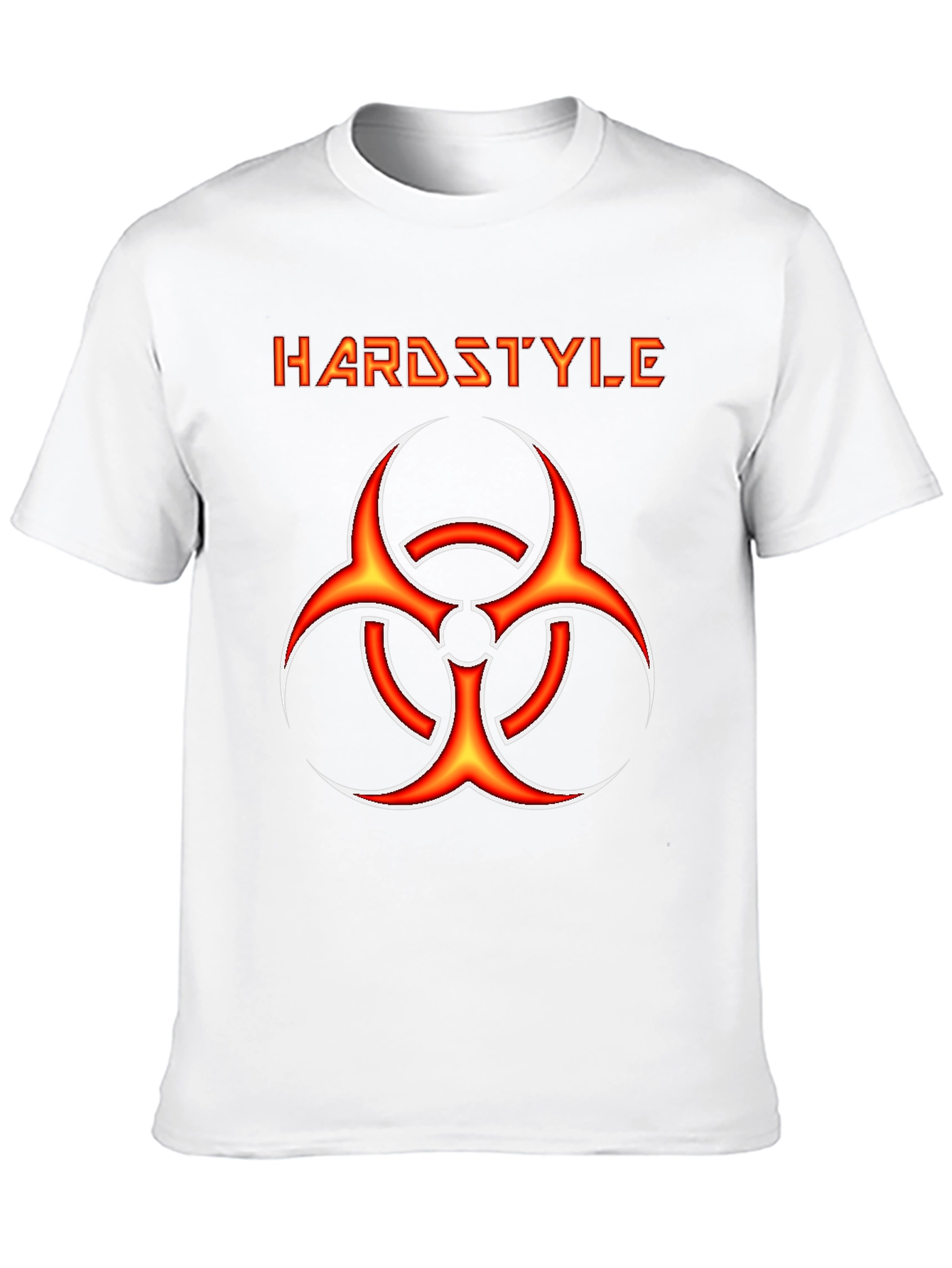 Hardstyle Biohazard Graphic Print T-Shirt