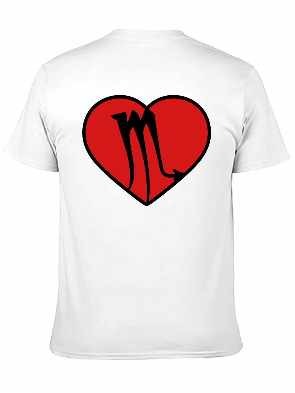Scorpio Heart Graphic T-Shirt