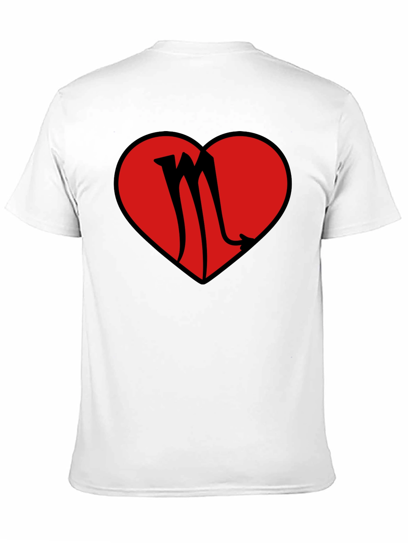 Scorpio Heart Graphic T-Shirt