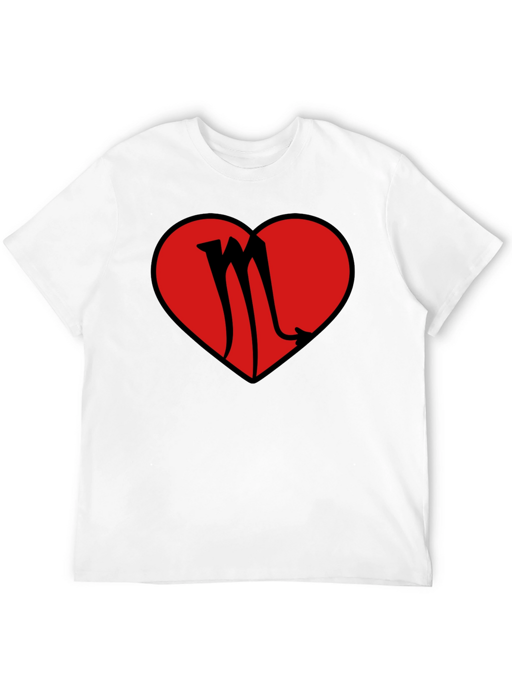 Scorpio Heart Graphic T-Shirt