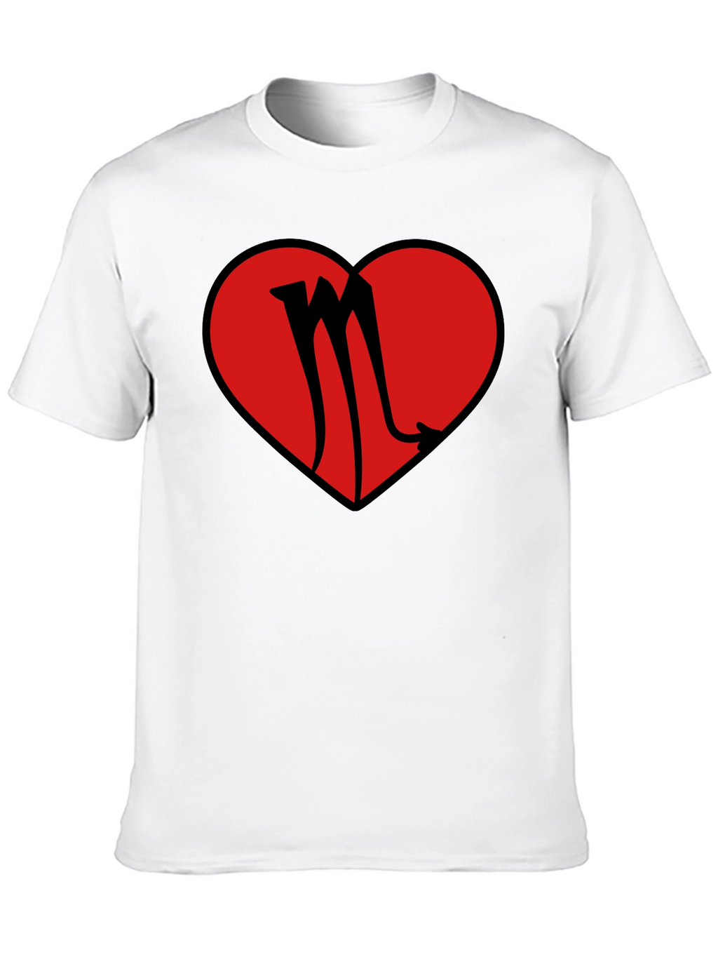 Scorpio Heart Graphic T-Shirt