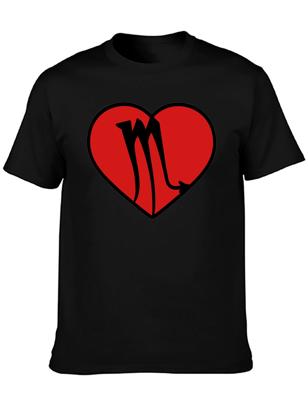 Scorpio Heart Graphic T-Shirt